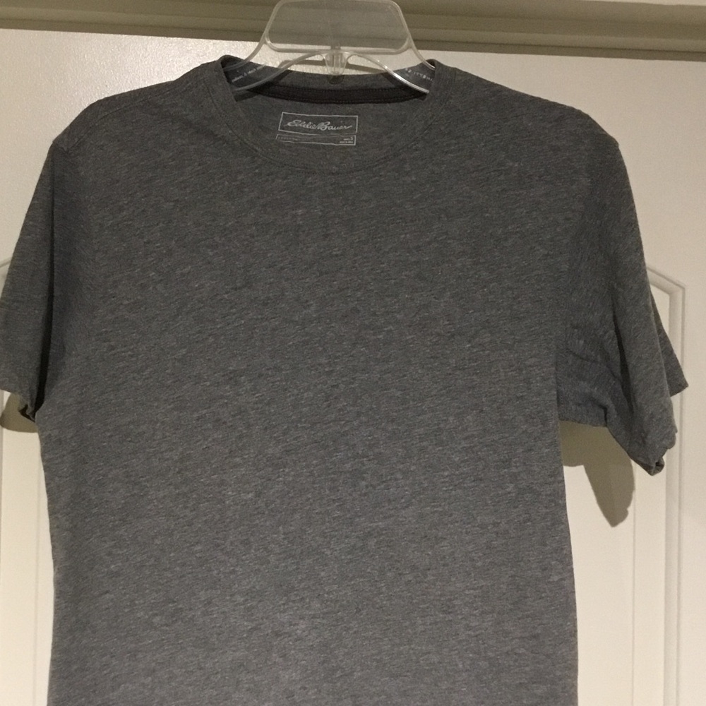Eddie Bauer Gray Men's Short Sleeve Tee